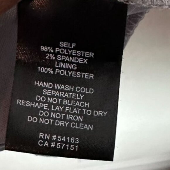 Jessica Howard Dress Womens Size 6 Floral Lace Bell Sleeve Sheath Silver NEW - Picture 11 of 11